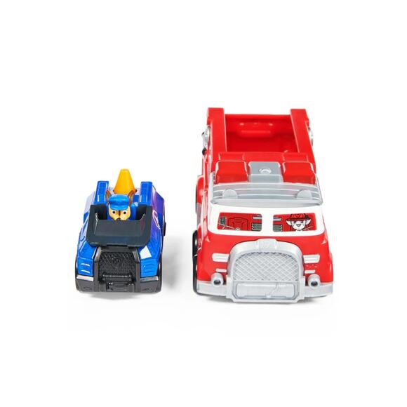 PAW Patrol True Metal Marshall Ultimate Fire Truck Chase New 2022 Diecast Set - Picture 2 of 5